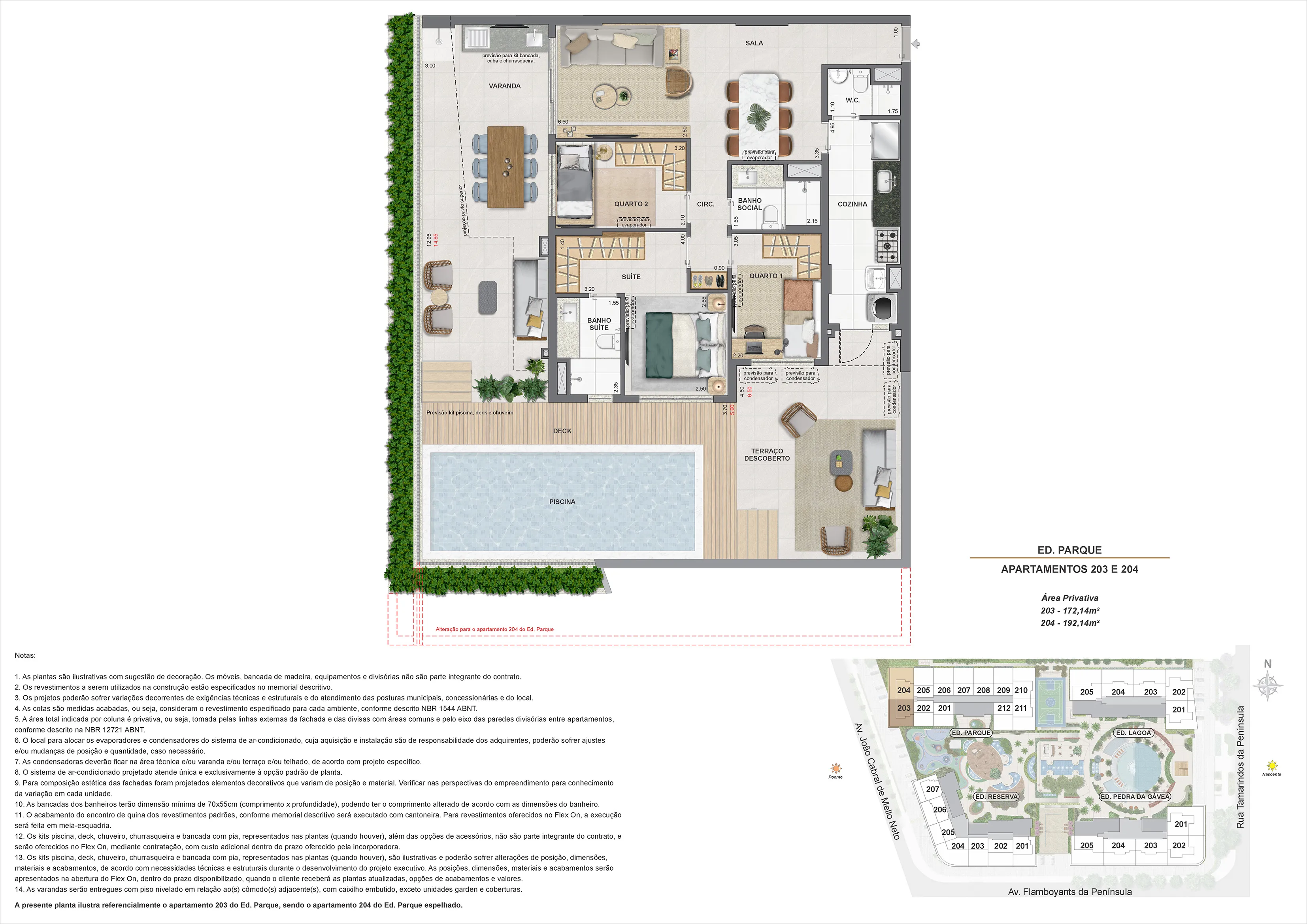 Garden Ed. Parque 203-204