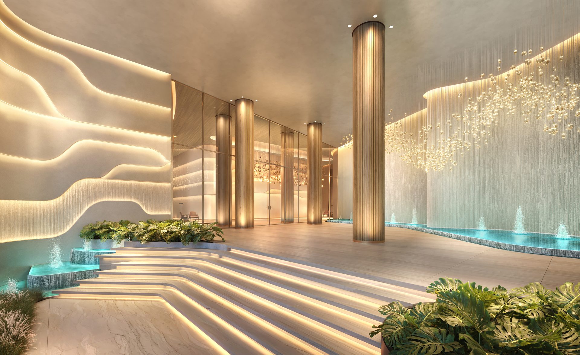 Lobby residencial do Epic Jardim Europa