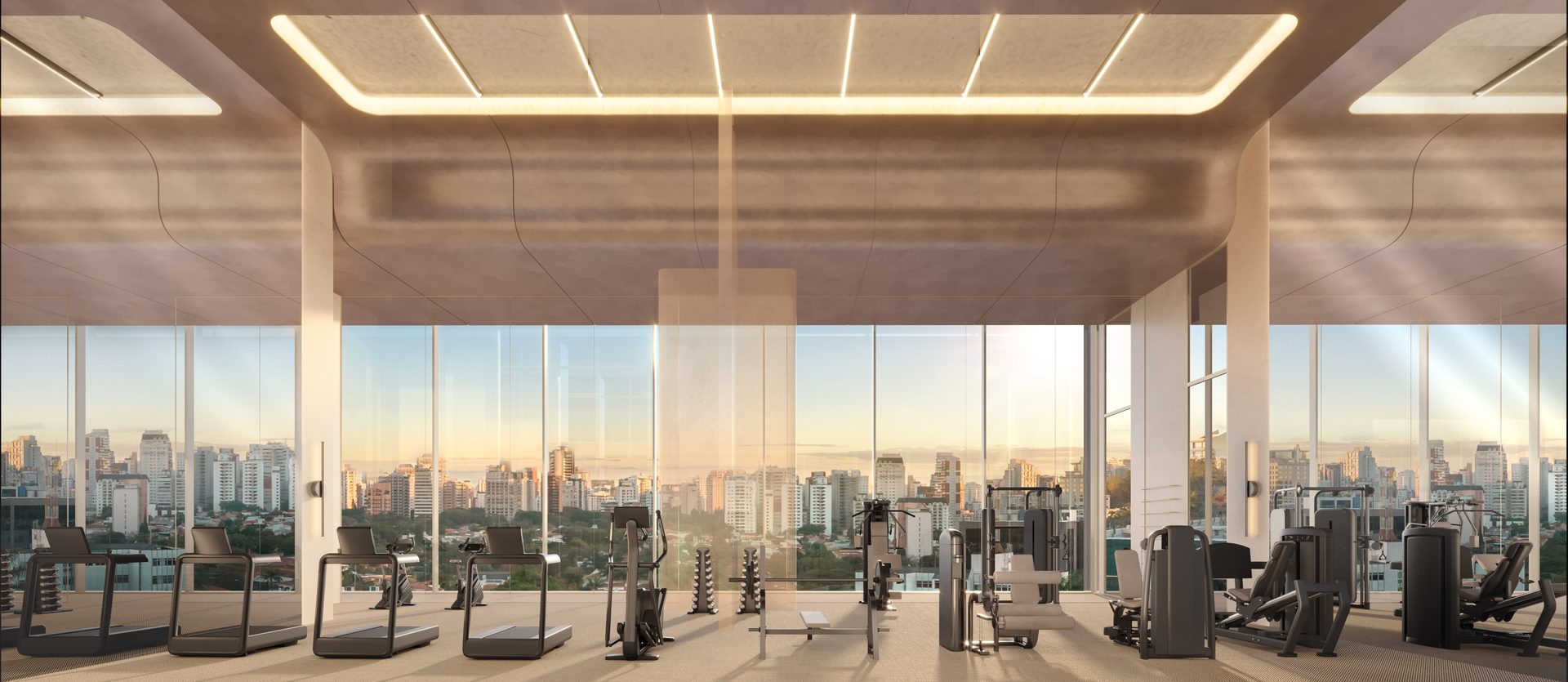 Fitness do Epic Apartments