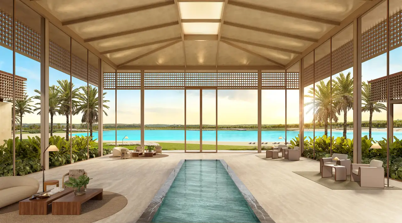 Clubhouse, outro ângulo do lobby