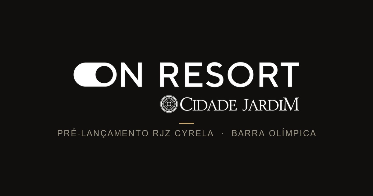 ON RESORT Cidade Jardim, Barra Olímpica