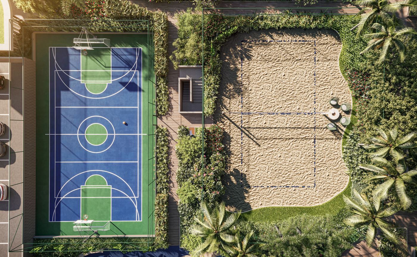 Quadra recreativa In The Park