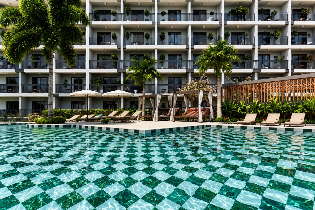 Imagem prévia da piscina adulto do Living Full 24h, Barra Olímpica