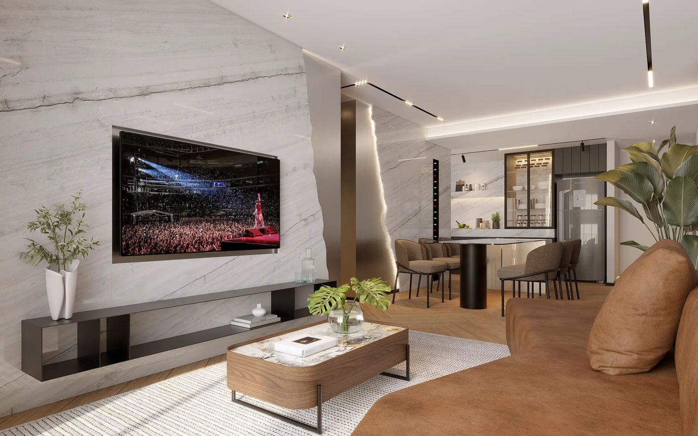 Sala apartamento Ed. Green